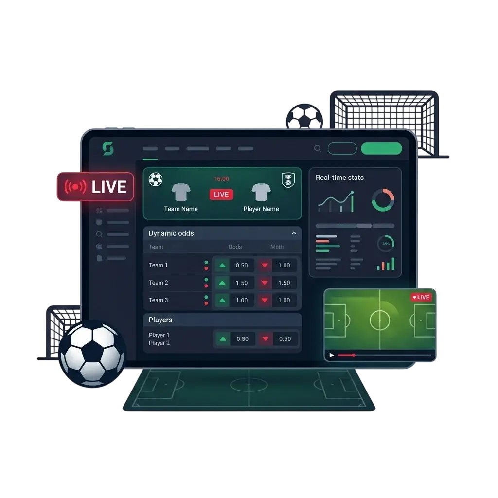 Live football betting on SportyBet in Nigeria