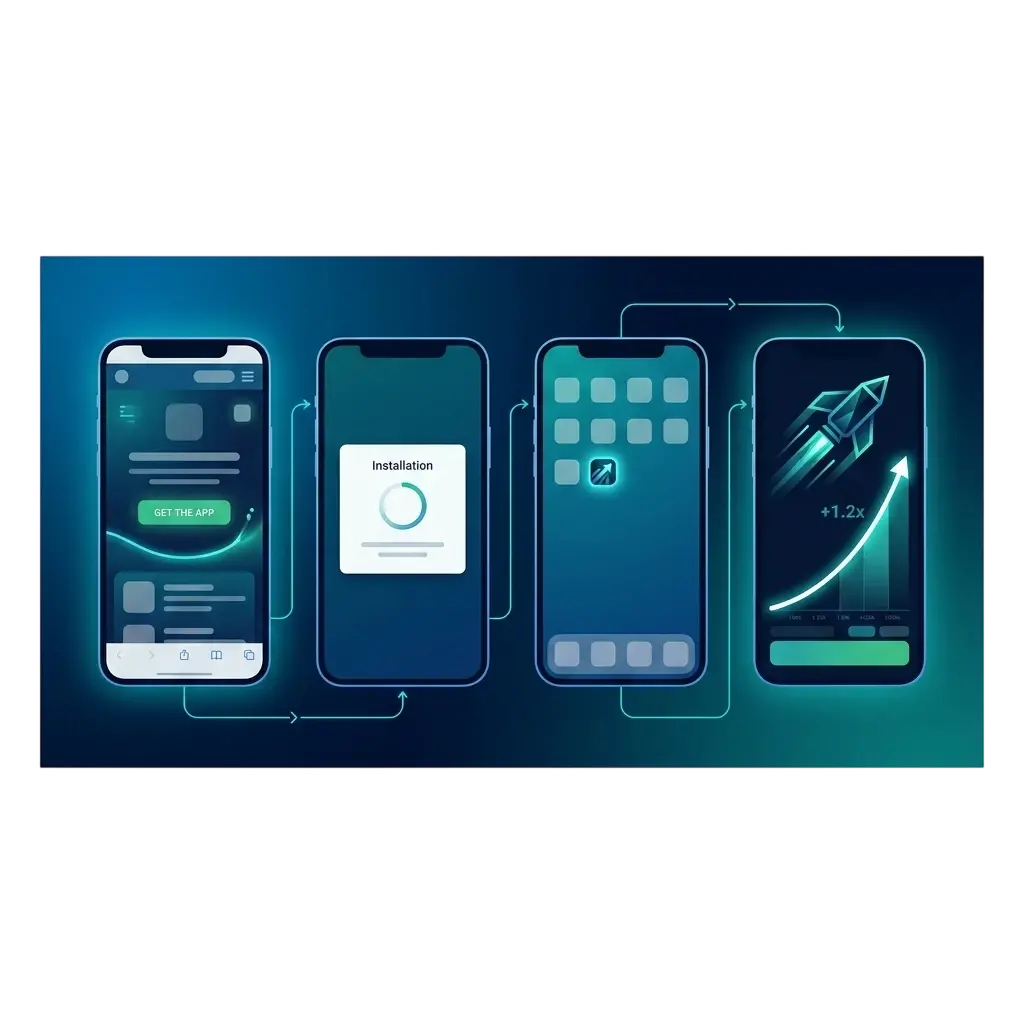 JetX game loading on SportyBet mobile app and browser
