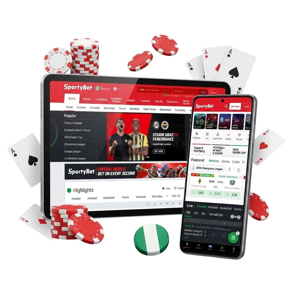 SportyBet Nigeria sports betting and online casino platform