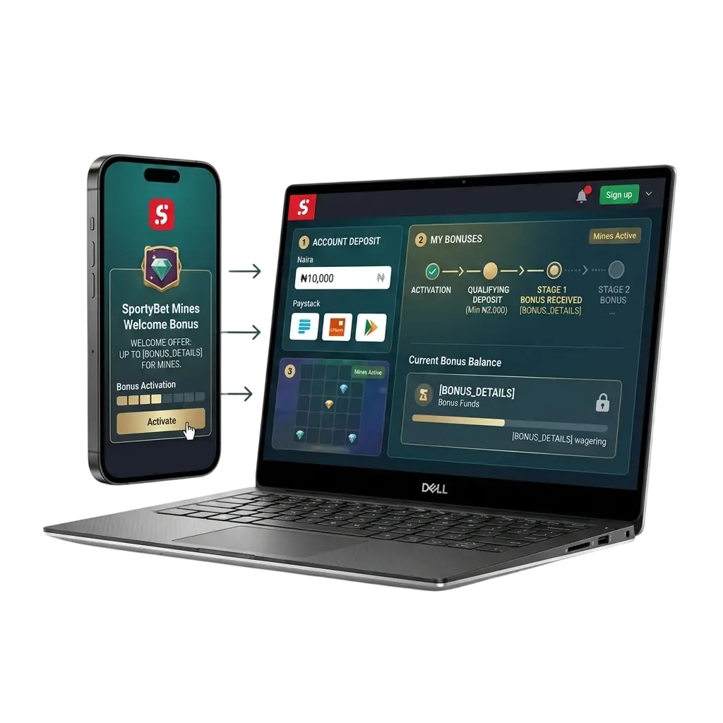 SportyBet welcome bonus for new players