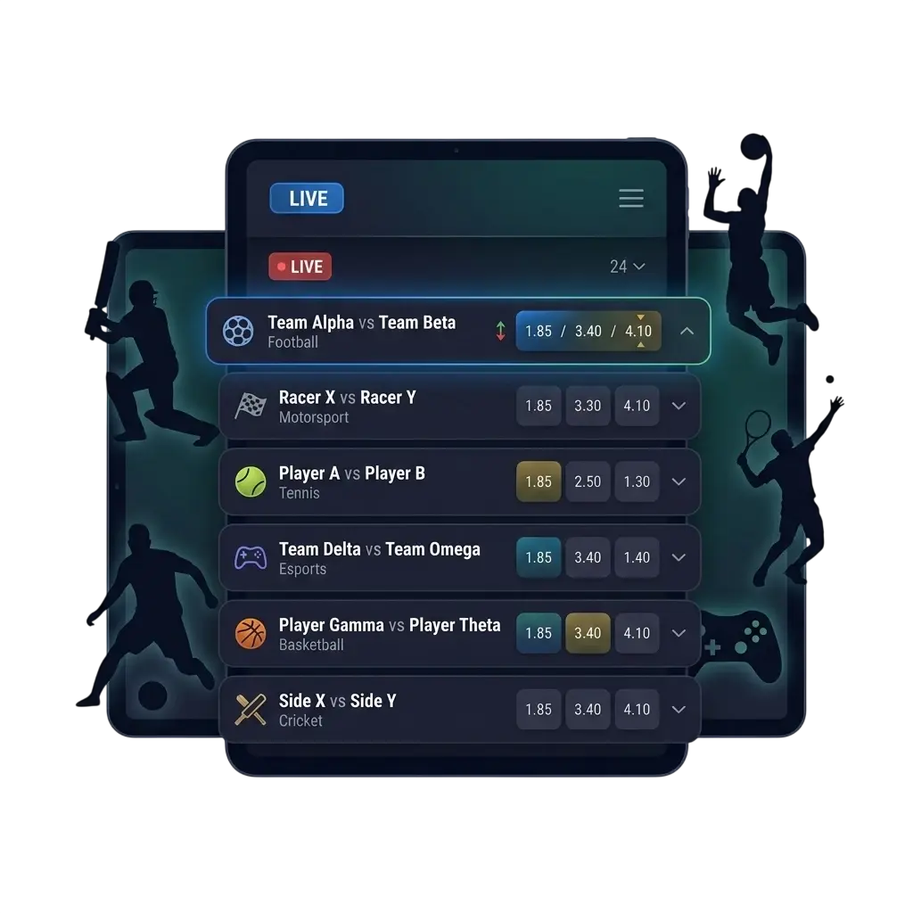 Sports available for live betting on SportyBet
